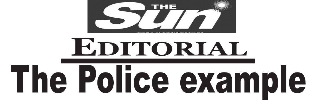 THE POLICE EXAMPLE