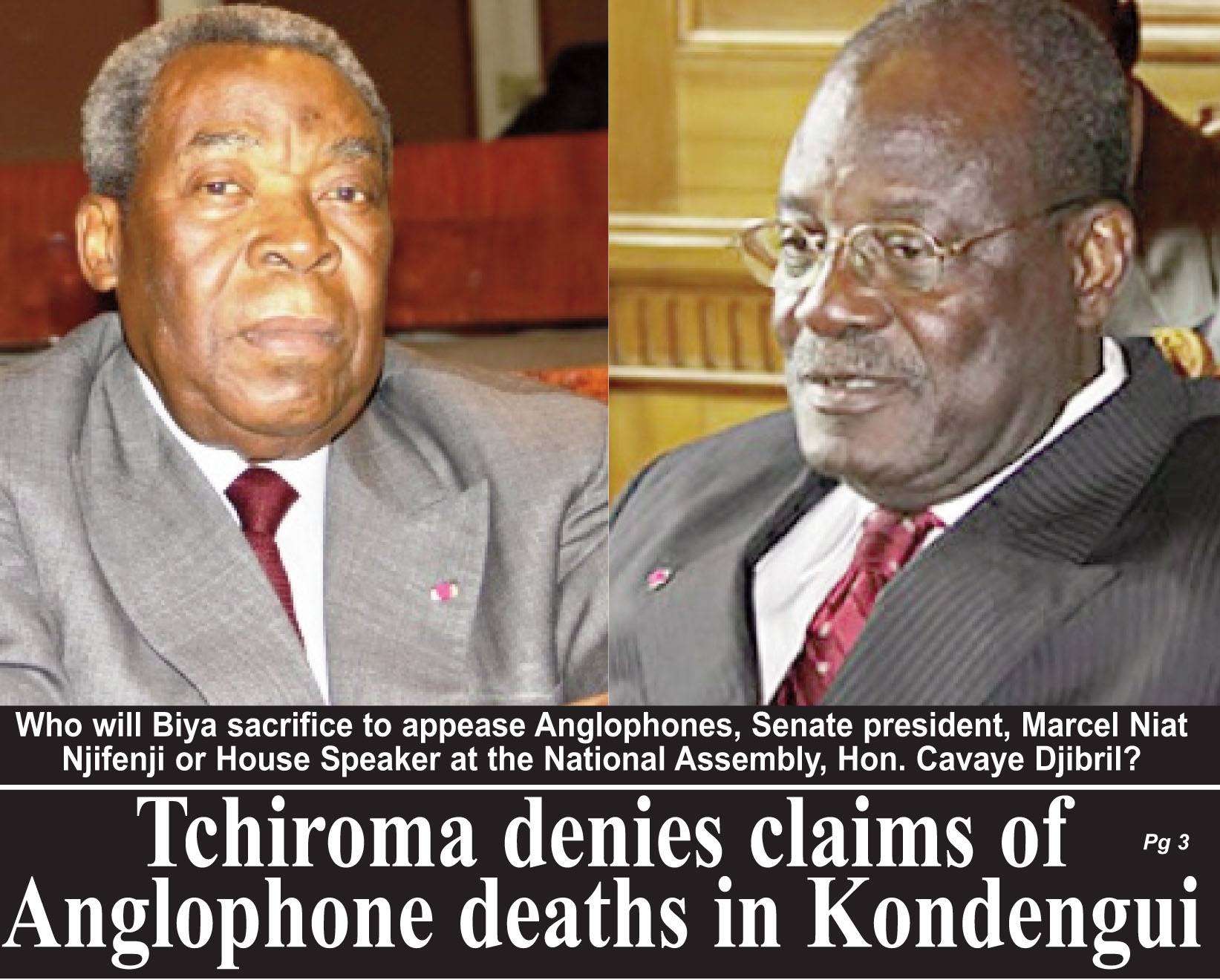 Anglophone crisis hovers over parliament