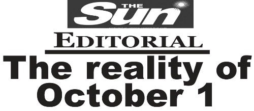 The reality of October 1