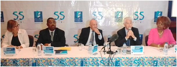 Top officials of BICEC and BPCE International at the press conference