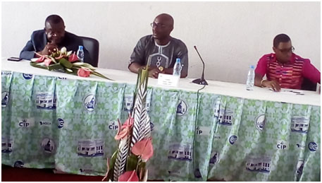 Evariste Yameni, the GM of SPX-CMR(c) and collaborators at the Chambers of Commerce