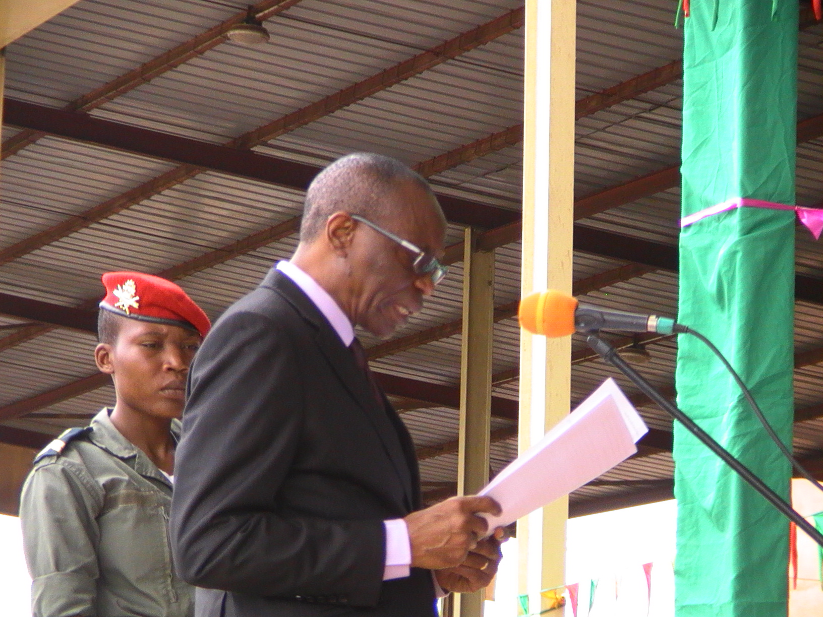 North West Governor Adressing the women