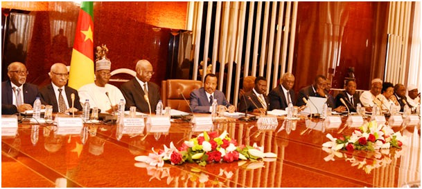 President of the Republic, Paul Biya giving fresh instructions to the Yang-led government