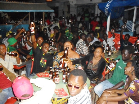The drinking of beer in Kumba is becoming a rare moment