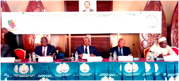 Minister Delegate, Minepat, Paul Tasong chairing the workshop