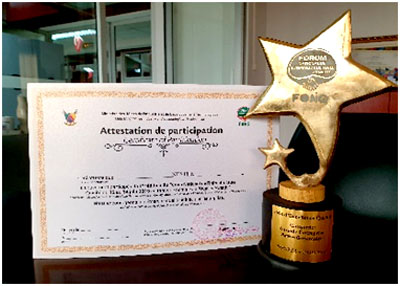 ‘Quality Award’, won by Nestle Cameroon