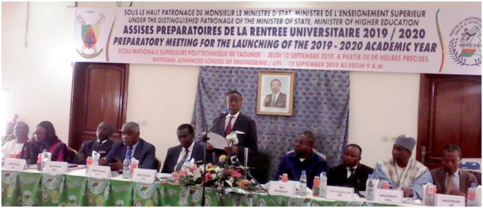 Minister of State, Fame Ndongo launching preparations for 2019/2020 academic year