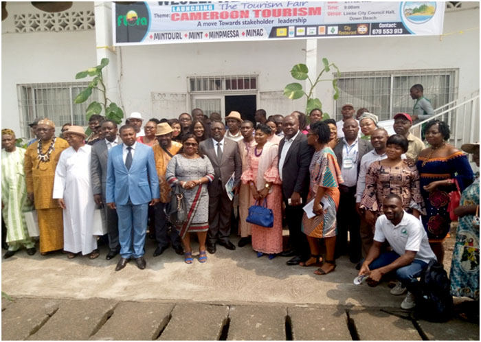 Group picture after the launch of Tourism Fair